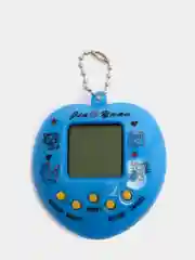 Синий виртуальный электронный питомец игрушка Тамагочи / Tamagotchi / разные цвета. (сердечко)