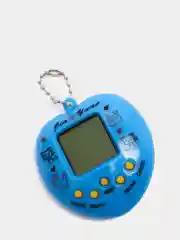 Синий виртуальный электронный питомец игрушка Тамагочи / Tamagotchi / разные цвета. (сердечко)