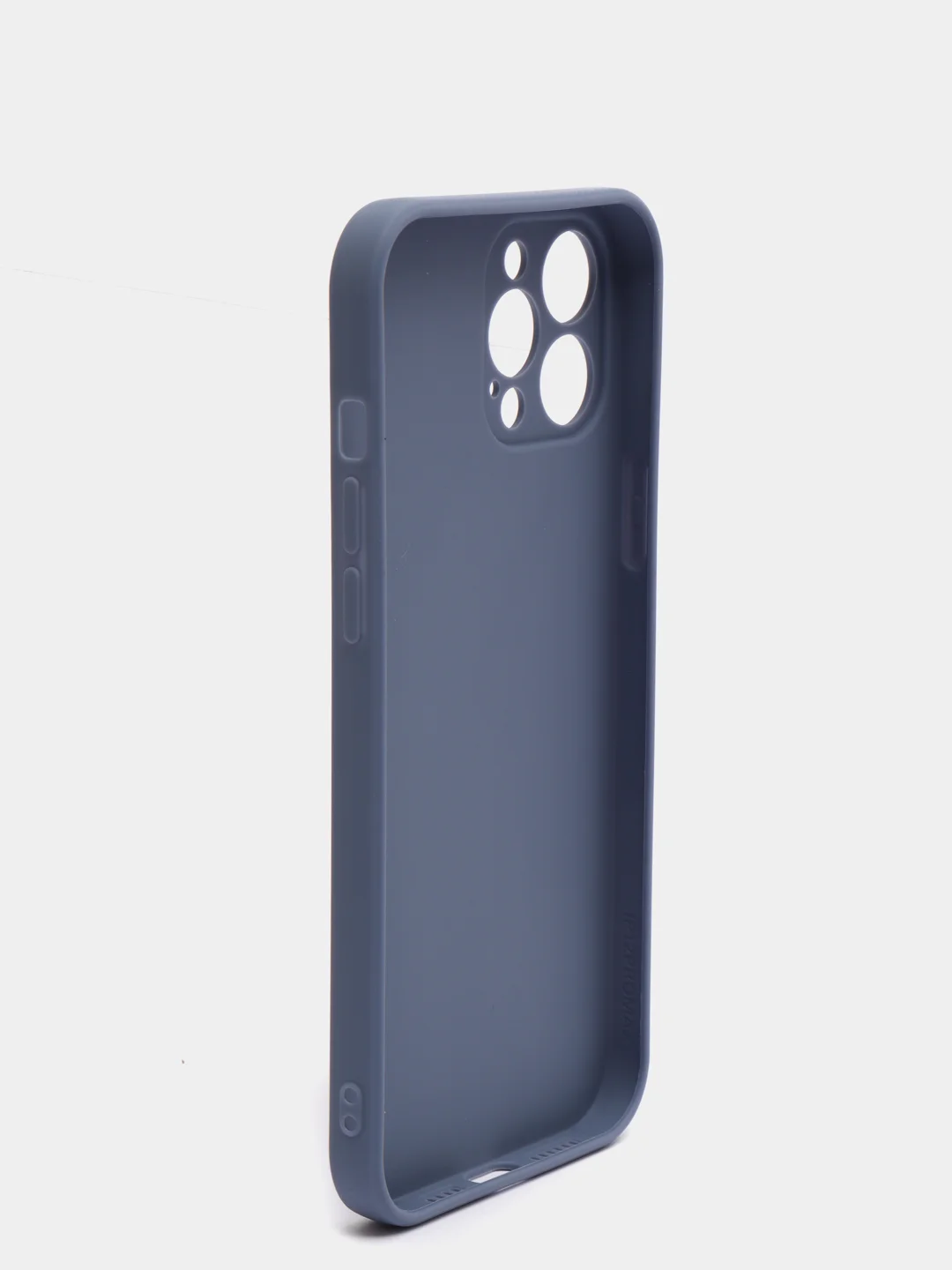 Серый меланж чехол для iPhone 6, 6S, 7, 8, SE 2020, 7 Plus, 8 Plus, X, XS, XS Max, XR, 11, 11 Pro, 11 Pro Max, 12