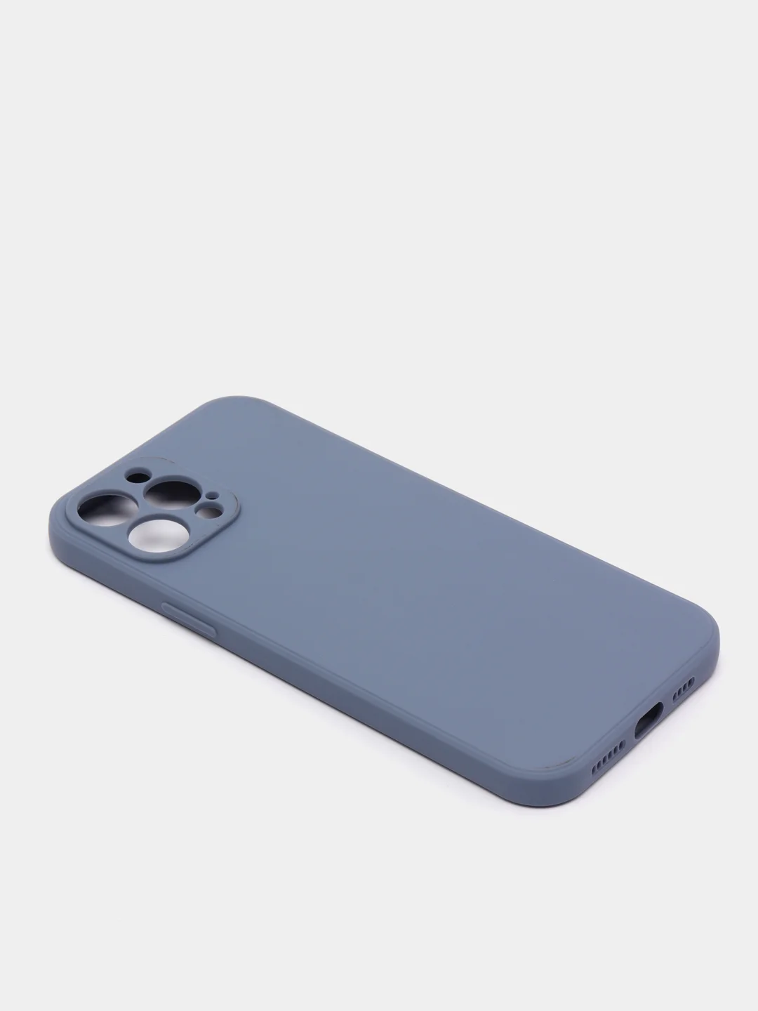 Серый меланж чехол для iPhone 6, 6S, 7, 8, SE 2020, 7 Plus, 8 Plus, X, XS, XS Max, XR, 11, 11 Pro, 11 Pro Max, 12