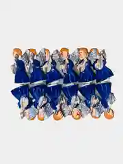 Аметистовый набор из 12 новогодних фигурок
