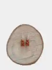 Фиолетовый серьги Мишки мармеладные