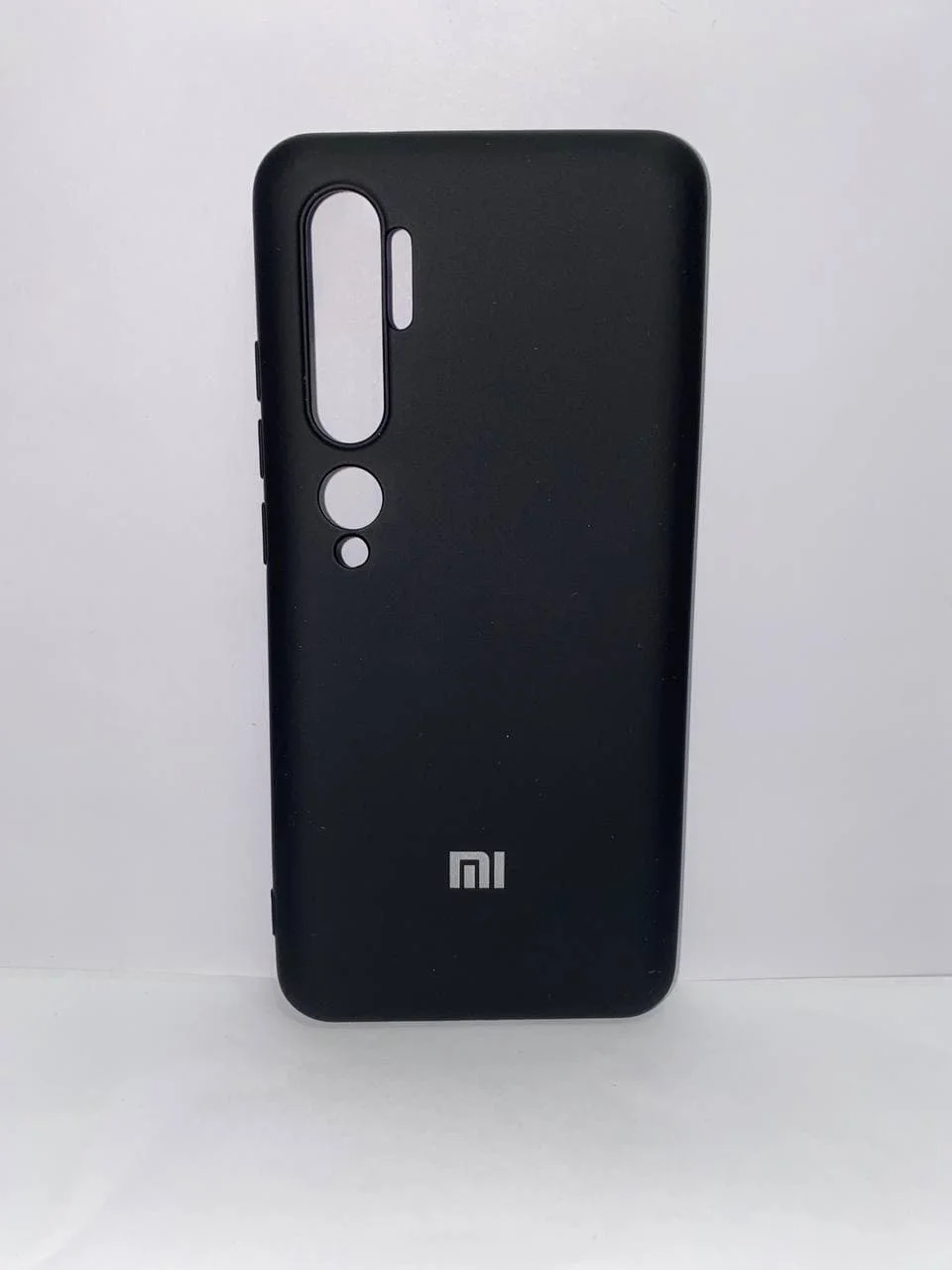 Черный защитный силиконовый чехол Silicone Cover XIAOMI CC9/PRO