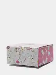 Пастельно-коралловый коробка-пенал, 15 х 15 х 7 см, 15 видов