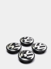Колпачки заглушки на литые диски VW 65мм 3B7 601 171 4шт / Фольксваген / Volkswagen /