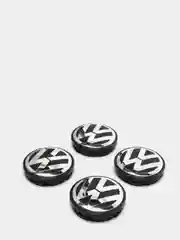 Колпачки заглушки на литые диски VW 56мм 1J0 601 171 4шт / Polo / Фольксваген / Поло /