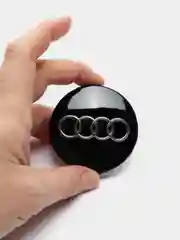 Черный колпачки заглушки на литой диск Audi 4B0601170, 60 мм, 4 штуки
