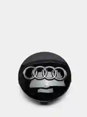 Черный колпачки заглушки на литой диск Audi 4B0601170, 60 мм, 4 штуки