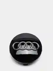 Черный колпачки заглушки на литой диск Audi 4B0601170, 60 мм, 4 штуки