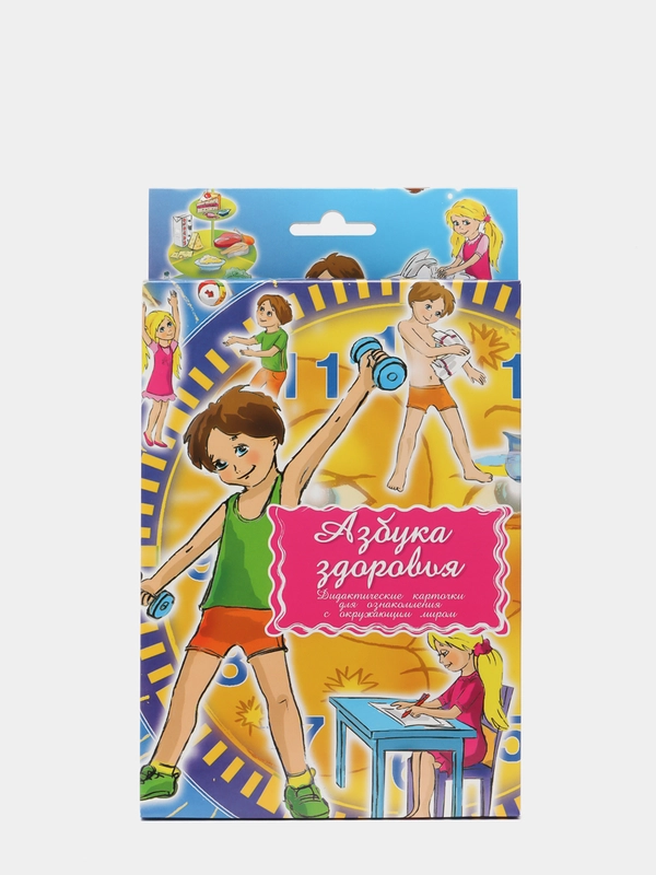 Дидактические карточки Маленький Гений "Азбука Здоровья", "Человек", "Эмоции"