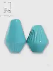 Белый набор солонка и перечница на подставке 13,5 х 10,5 см/ Набор для специй/ Best Room