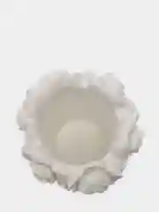 Белый кашпо "Розы"