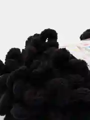 Черный пряжа Alize Puffy, петельки, 5 штук, разные цвета