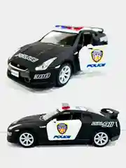 Фиолетовый полицейская машинка Металлическая