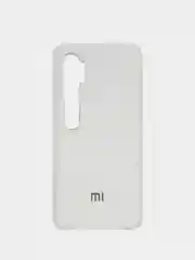 Белый чехол силиконовый Silicone Cover Case для Xiaomi Mi CC9 Pro, Note 10