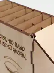 Лэшбокс для наращивания ресниц из дерева 6 планшетов с крышкой