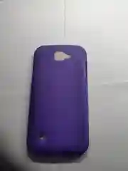 Сиреневый чехол LG K3
