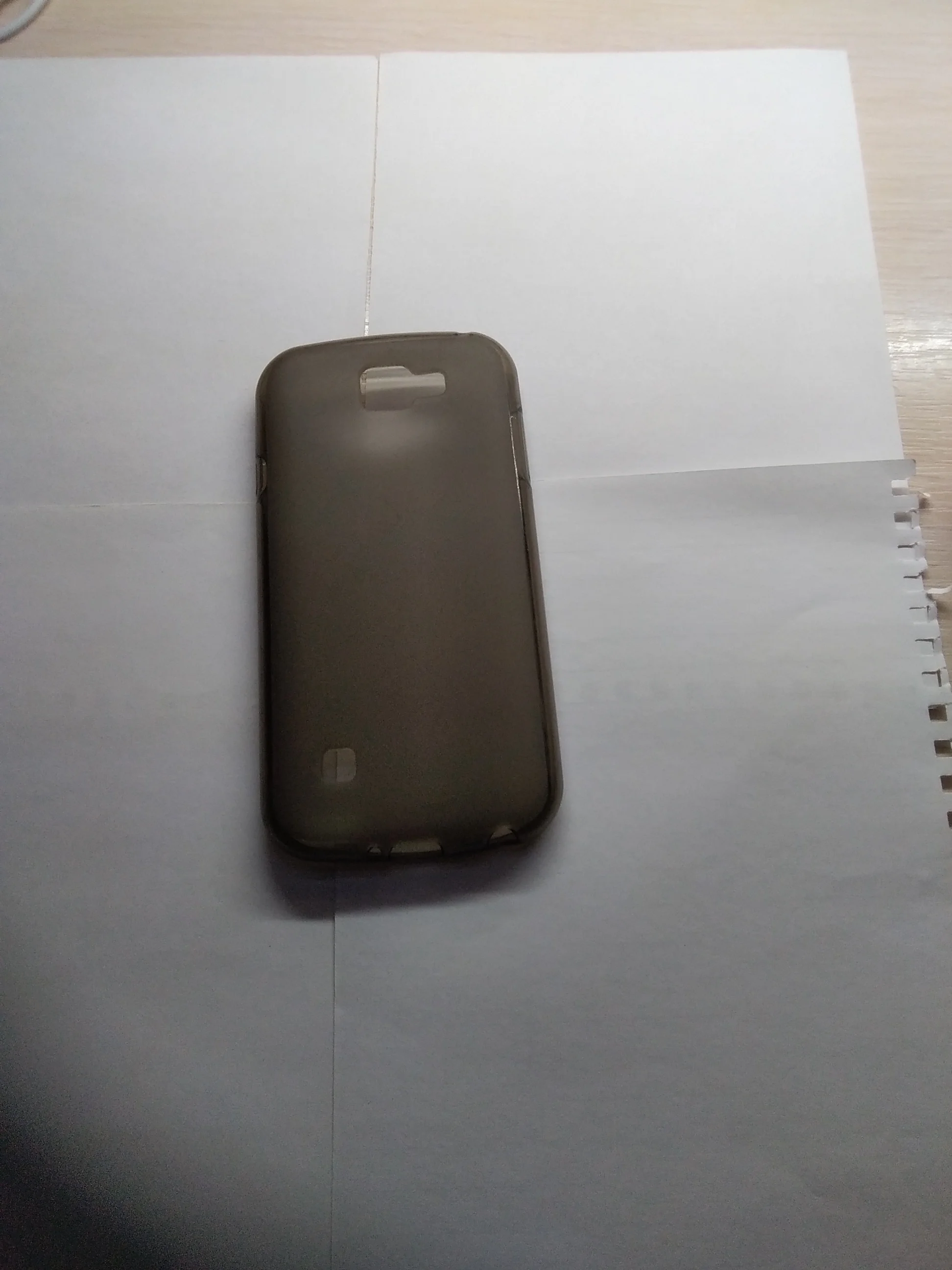 Серый чехол LG K3