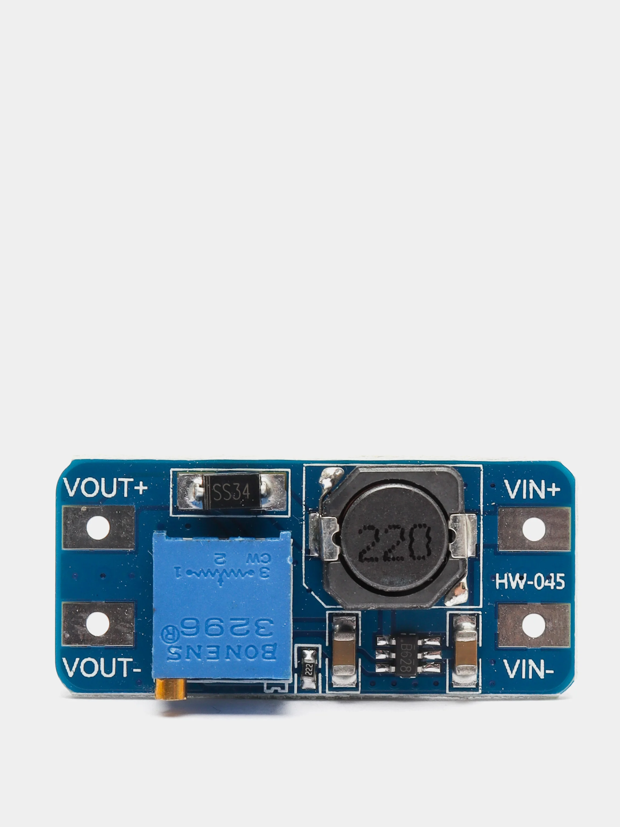 MT3608 Повышающий DC-DC модуль 2A 2-24 to 5-28v