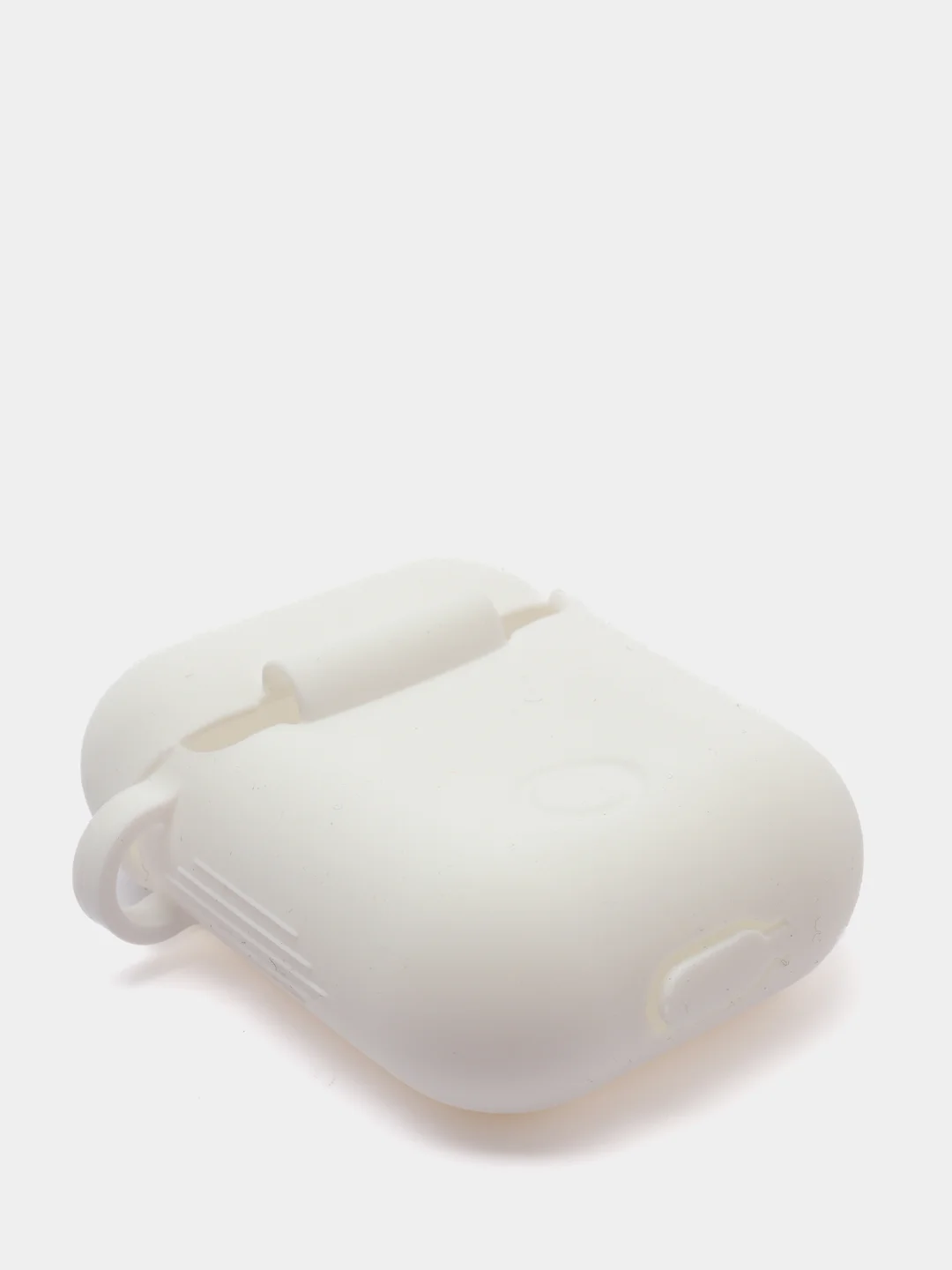 Белый чехол силиконовый для Airpods 1/2