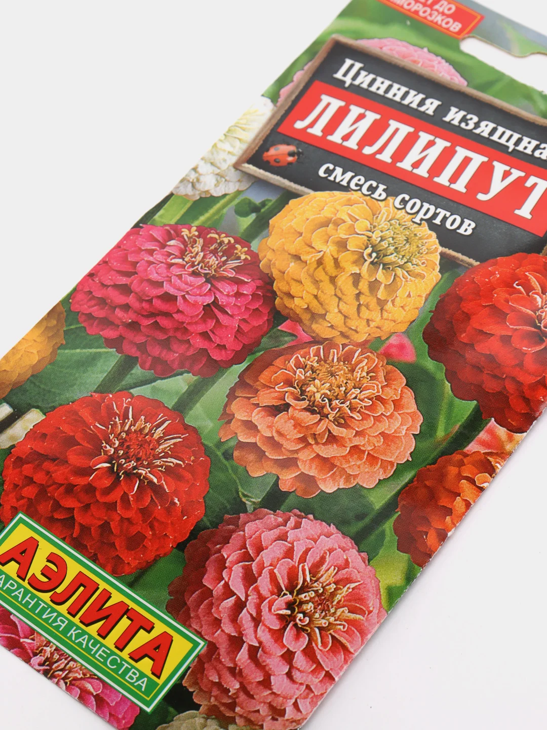 Семена цветов Цинния "Лилипут"