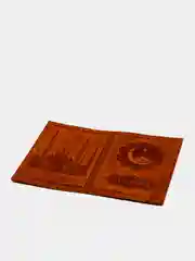 Карамельный обложка для паспорта Полумесяц и мечеть
