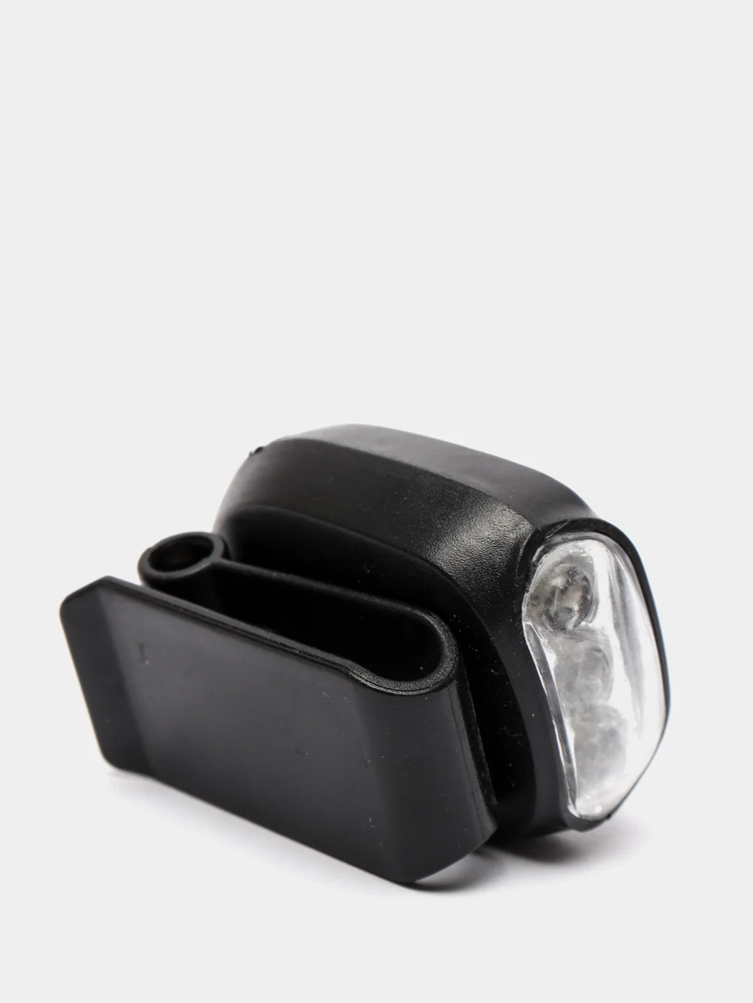 Фонарик на кепку 3LED 1 режим, пластик, 221-011