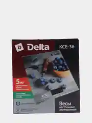 Кухонные весы Delta КСЕ-36, серый