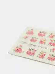 Розовый слайдеры для дизайна ногтей