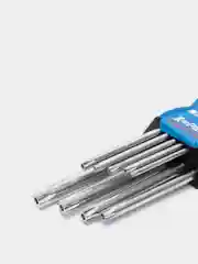 Набор имбусовых ключей TORX (ТОРКС), звездочки с отверстием, 9 предметов, 10-50 мм