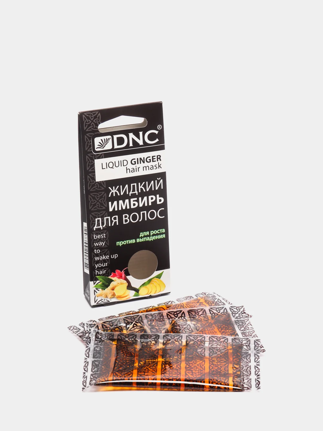 Жидкий имбирь для волос, 3 х 15 мл, DNC