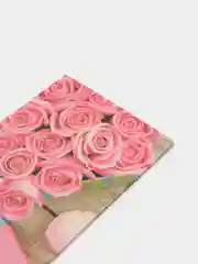 Тёмно-розовый конверты для денег Женские 8,2х17 см (10 Штук)