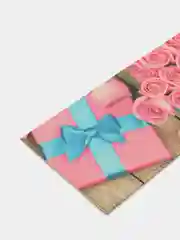 Тёмно-розовый конверты для денег Женские 8,2х17 см (10 Штук)