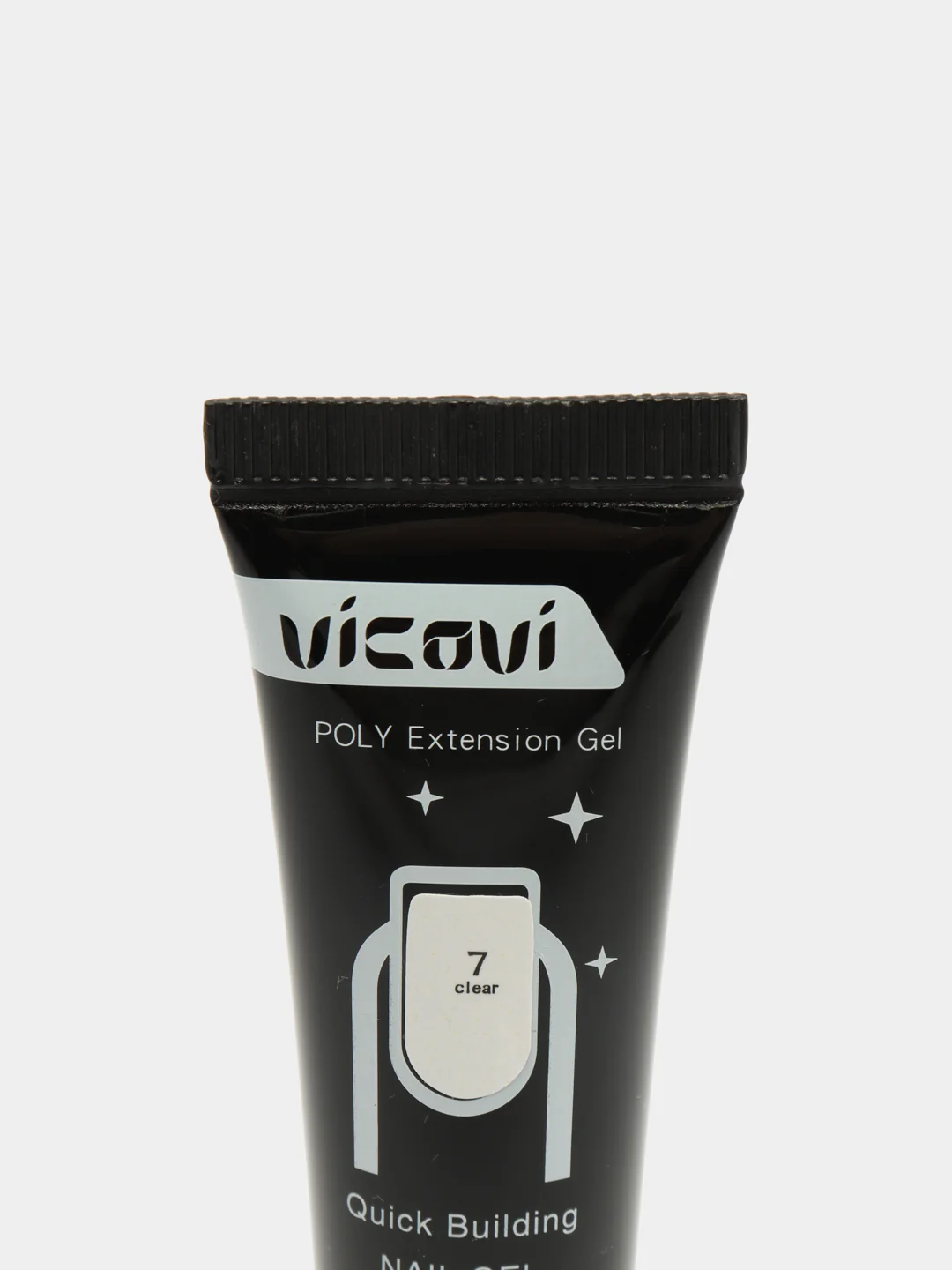 Акригель  "VICOVI" гель, полигель 15 мл для наращивания ногтей