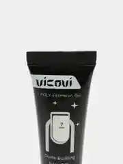 Акригель  "VICOVI" гель, полигель 15 мл для наращивания ногтей