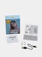Белый наушники беспроводные