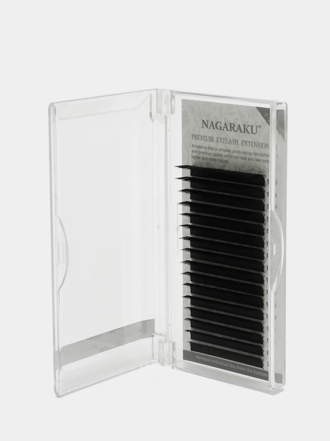 Ресницы для наращивания NAGARAKU изгиб "N" 0.10 mix