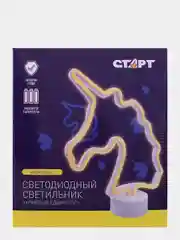 Светильник  СТАРТ LED neon единорог
