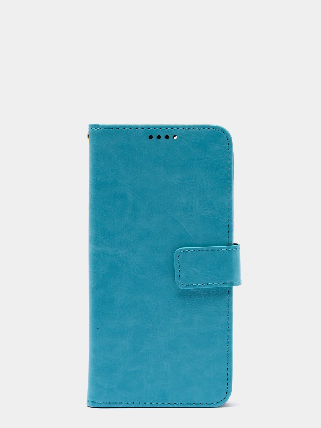 Голубой кожаный PU чехол книжка Xiaomi Redmi Note 10 4G / Redmi Note 10S, Редми нот 10