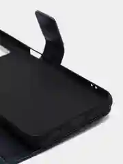Темно-синий кожаный PU чехол книжка Xiaomi Redmi Note 10 4G / Redmi Note 10S, Редми нот 10
