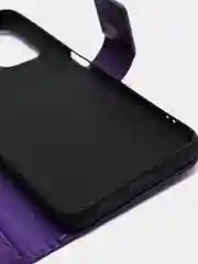Фиолетовый кожаный PU чехол книжка Xiaomi Redmi Note 10 4G / Redmi Note 10S, Редми нот 10