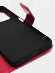 Фуксия кожаный PU чехол книжка Xiaomi Redmi Note 10 4G / Redmi Note 10S, Редми нот 10