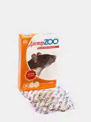 Доктор ZOO мультивитаминное лакомство для крыс и мышей "Здоровье и красота", 60 таб
