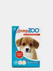 Доктор ZOO мультивитаминное лакомство "Здоровый щенок", с кальцием, 120 таб