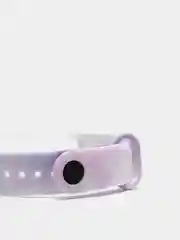 Лавандовый ремешок для Xiaomi Mi Band 3 / 4 / 5 / 6 (Ксяоми ми бэнд) силиконовый