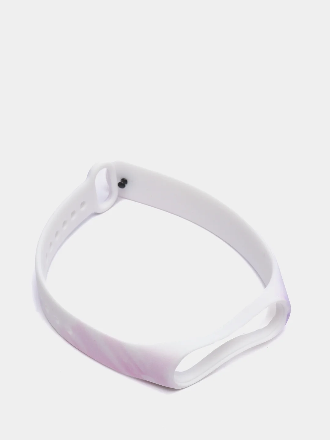 Лавандовый ремешок для Xiaomi Mi Band 3 / 4 / 5 / 6 (Ксяоми ми бэнд) силиконовый