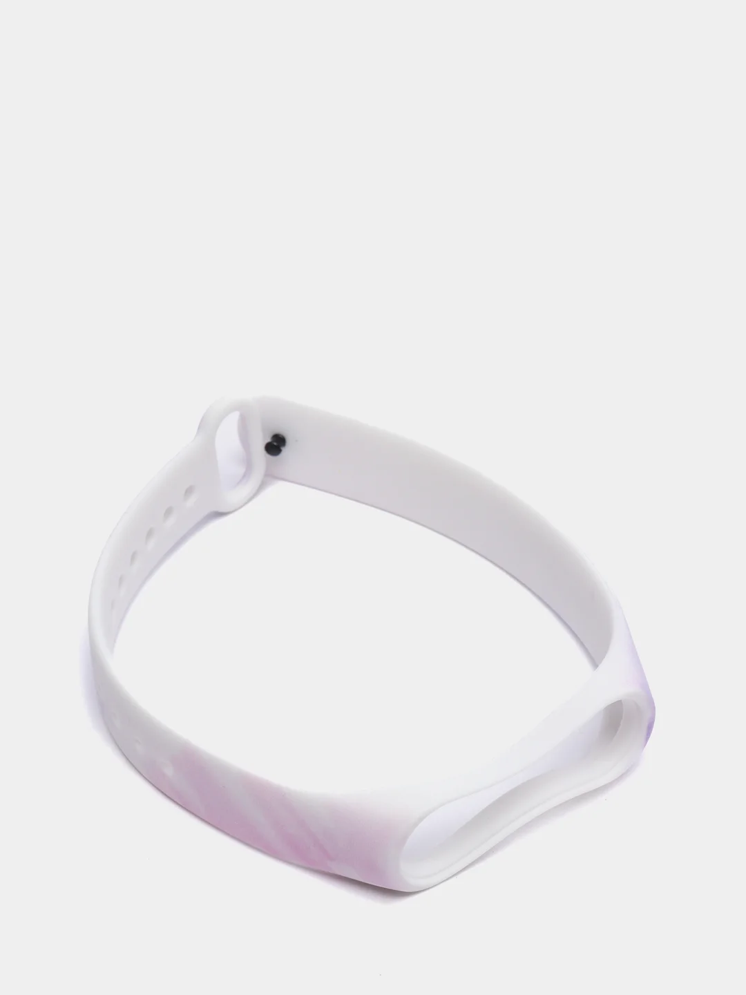 Лавандовый ремешок для Xiaomi Mi Band 3 / 4 / 5 / 6 (Ксяоми ми бэнд) силиконовый