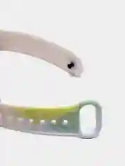 Желтый ремешок для Xiaomi Mi Band 3 / 4 / 5 / 6 (Ксяоми ми бэнд) силиконовый