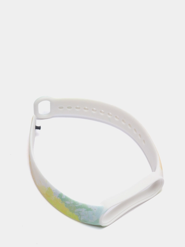 Ремешок для Xiaomi Mi Band 3 / 4 / 5 / 6 (Ксяоми ми бэнд) силиконовый