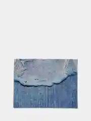 Синий меланж обложка для зачетки